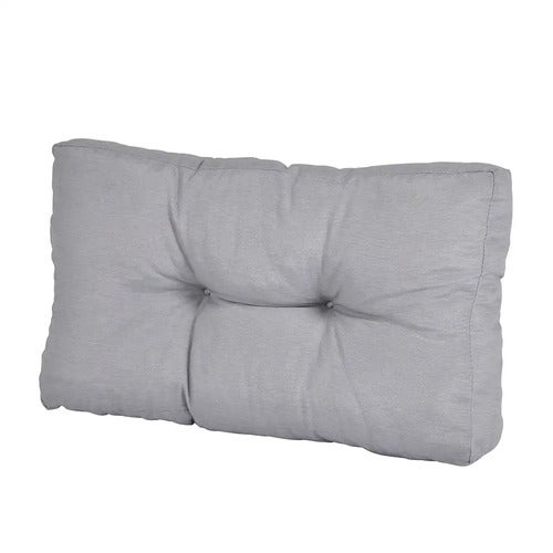 Eva selkätyyny B74-79 K38 cm Vaaleanharmaa