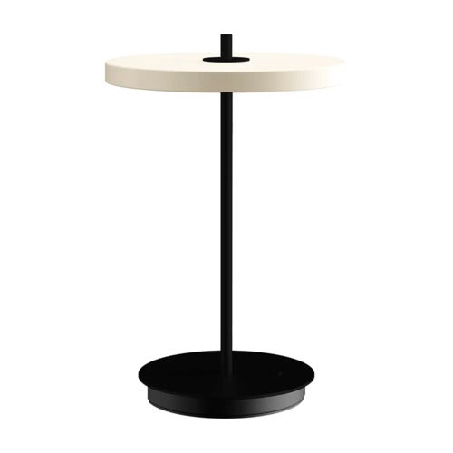 Asteria Move Kannettava valaisin Pearl White/Black Stem