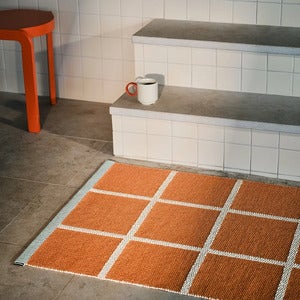 Kudottu Matto Criss Pop Pale Orange