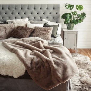 Fluffy Peitto Taupe