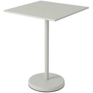 Linear Steel Baaripöytä 70x70 h: 95 cm Grey 