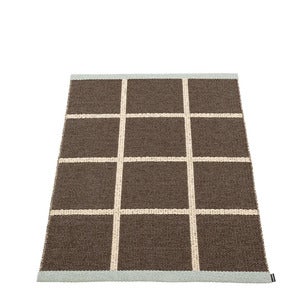 Kudottu Matto Criss Pop Dark Brown