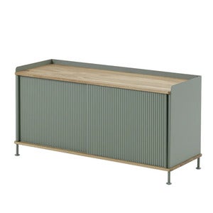 Enfold senkki 124 x 45 cm  - oiled oak Dusty Green