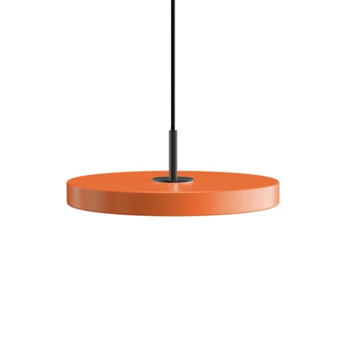Asteria Mini Ø31 cm riippuvalaisin Nuance Orange/musta