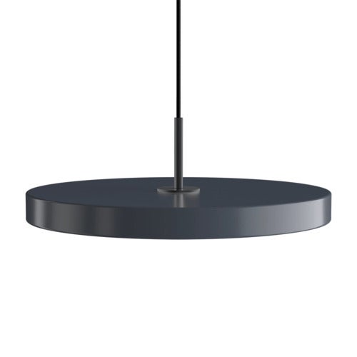 Asteria Plus kattovalaisin Ø43 cm Anthracite Grey/Musta