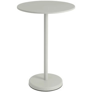 Linear Steel Baaripöytä Ø70 cm Grey 