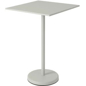 Linear Steel Baaripöytä 70x70 cm Grey 