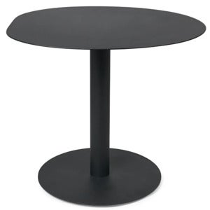 Pond ruokapöytä Ø88 cm Black