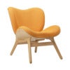 A Conversation Piece Lepotuoli Oak/Tangerine