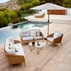 Ocean lounge-nojatuoli natural flat Weave