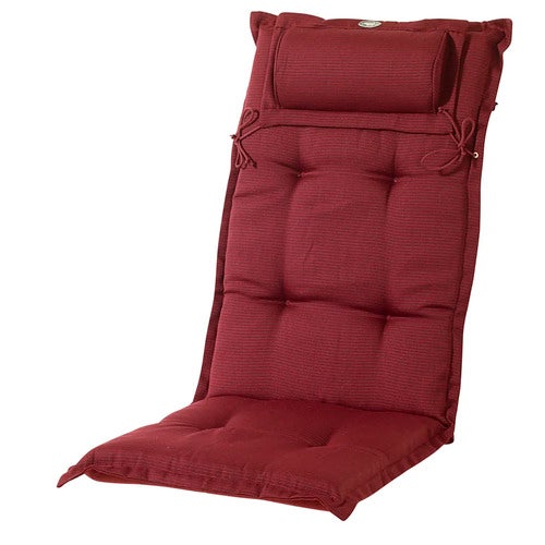 Canyon 8 cm säätötyyny strukturdralon bordeaux