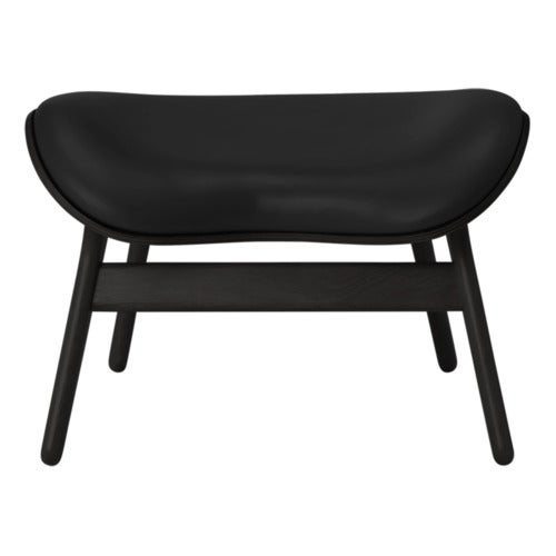 A Conversation Piece Ottoman Rakkaus Black Oak/Umage Leather Black