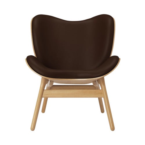 A Conversation Piece Lepotuoli Oak/Hope Leather Brown