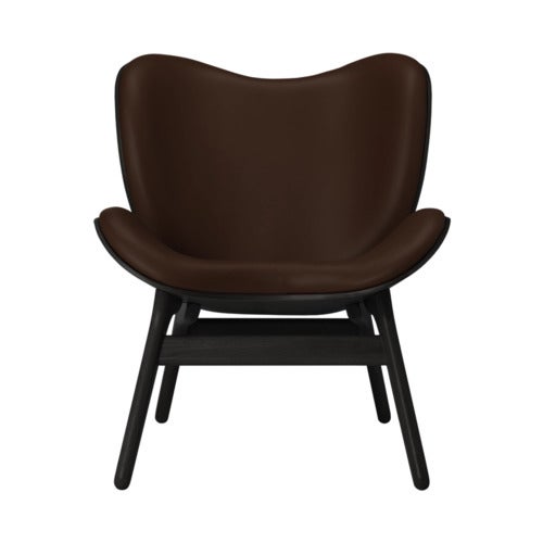 A Conversation Piece Lepotuoli Black Oak/Hope Leather Brown