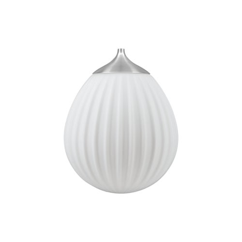 Around the World lampunvarjostin Ø21 cm White/brushed steel