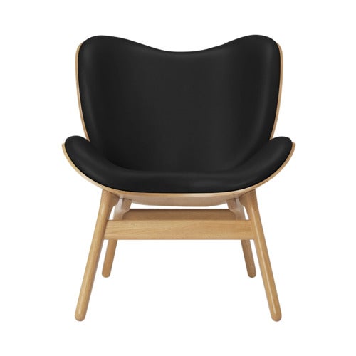 A Conversation Piece Lepotuoli Oak/Hope Leather Black