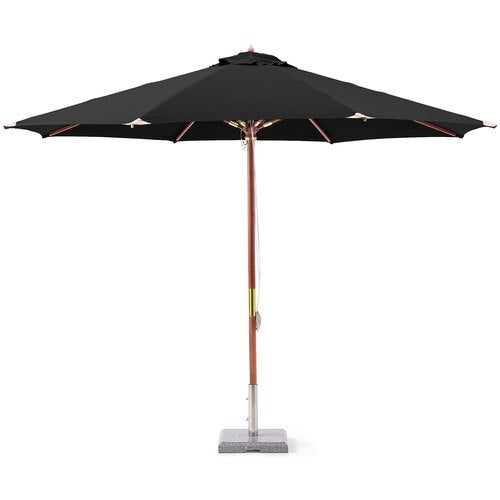 Aurinkovarjo 335cm Musta