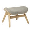 A Conversation Piece Ottoman Rakkaus Oak/White Sands