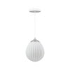 Around the World lampunvarjostin Ø21 cm White/brushed steel