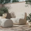 Rouli Nojatuoli Bouclé Off-white
