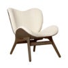 A Conversation Piece Lepotuoli Dark Oak/Teddy White