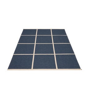Kudottu Matto Criss Dark Blue 180x260 cm