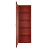 Kylpyhuonekaappi Haze Tall Oxide Red