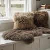 Shansi Tyynyliina 40x40 cm Taupe