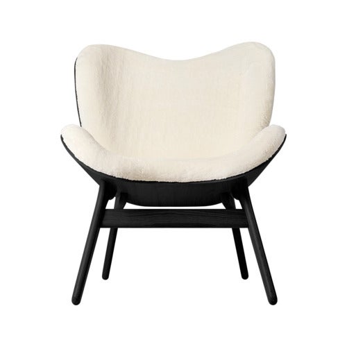 A Conversation Piece Lepotuoli Black Oak/Teddy White