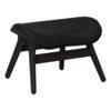 A Conversation Piece Ottoman Rakkaus Black Oak/Umage Leather Black