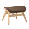 A Conversation Piece Ottoman Rakkaus Oak/Mocca
