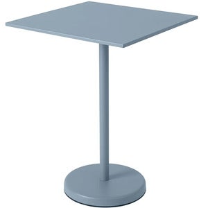 Linear Steel Baaripöytä 70x70 h: 95 cm Pale Blue 