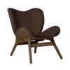 A Conversation Piece Lepotuoli Dark Oak/Teddy Brown