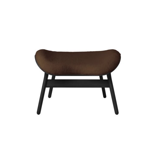 A Conversation Piece Ottoman Rakkaus Black Oak/Teddy Brown