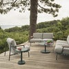 Settle 2-istuttava sohva Ribbed Weave 2/Dark Green 