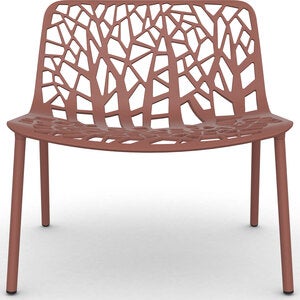 Forest loungenojatuoli Terracotta 